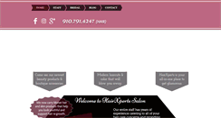 Desktop Screenshot of hairxperts.com